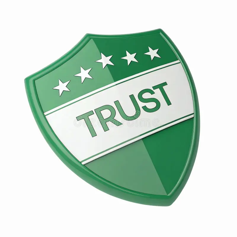 Trust secure badge