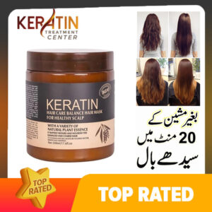 Keratin Hair Mask 500 ml Result